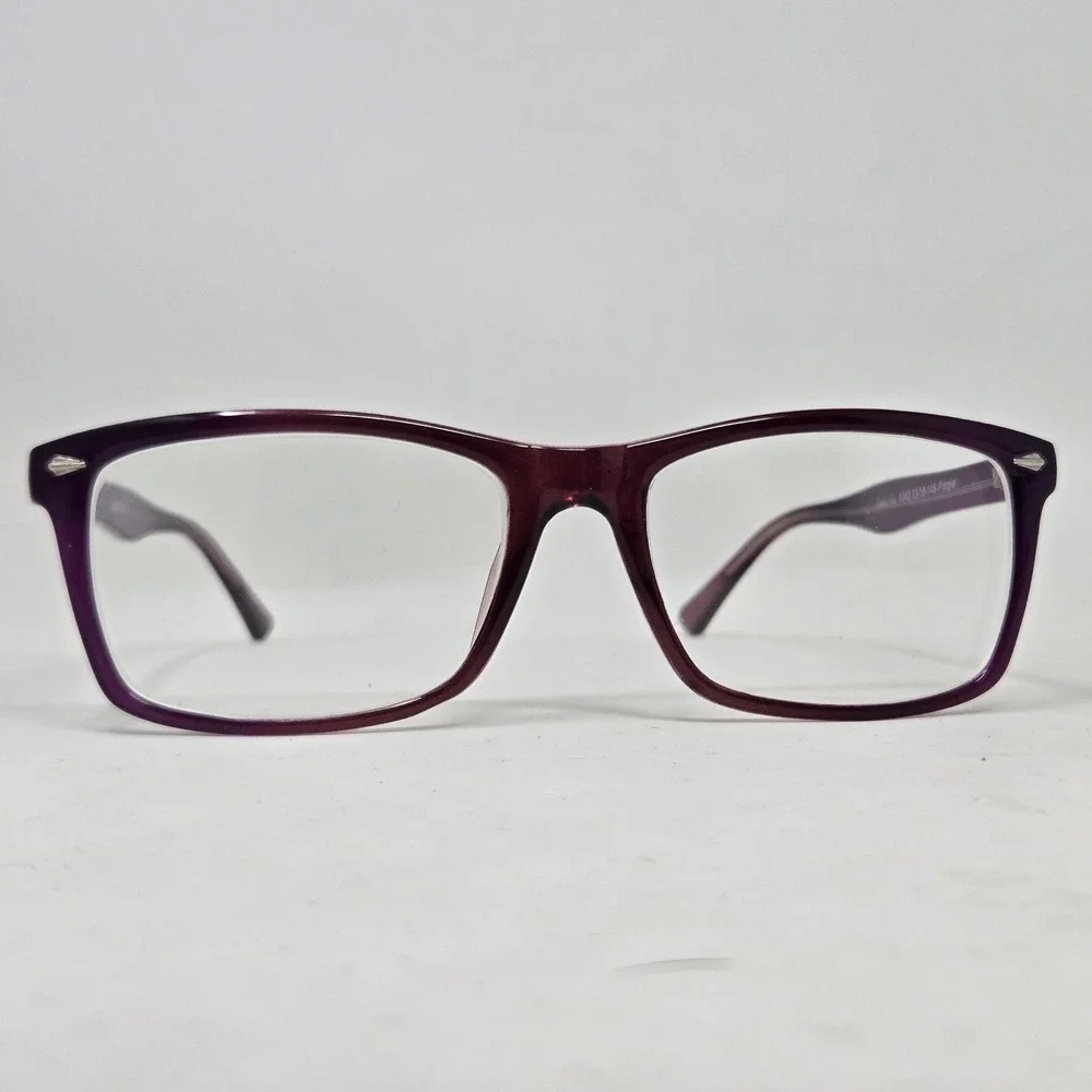 Santa Ana S342 Purple Rectangular Eyeglass Frames 53-18-145 Eyewear
